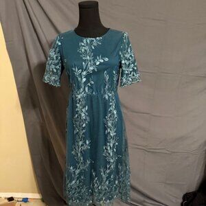 BEAUTIFUL Green Dress Size S